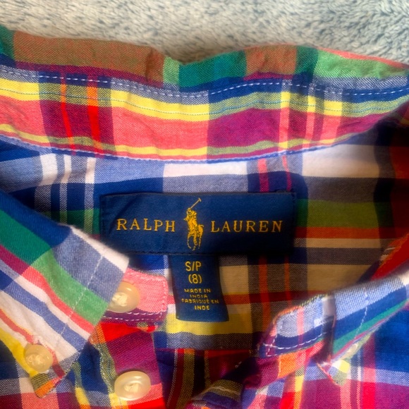 Ralph Lauren Boys Polo Button-Down Shirt - Picture 3 of 3